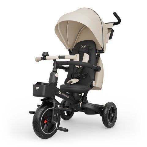 Триколісний велосипед Kinderkraft Spinstep 2 Plus Beige (KRSPST02BEGPL00)
