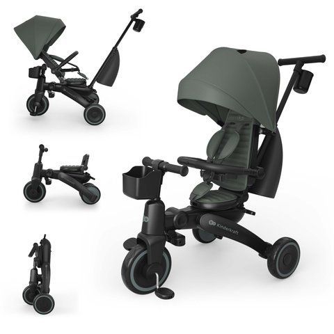 Трехколесный велосипед Kinderkraft Jazz 3 Green (KRJAZZ03GRE0000)