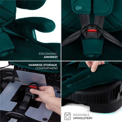 Автокресло Kinderkraft Fix2Go i-Size Green (KCFI2GO0GRE0000)