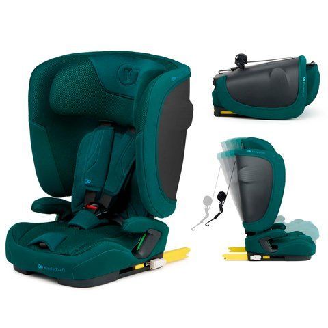 Автокресло Kinderkraft Fix2Go i-Size Green (KCFI2GO0GRE0000)