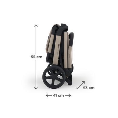 Прогулянкова коляска Kinderkraft Nubi 3 Sand Beige (KSNUBI03BEG0000)