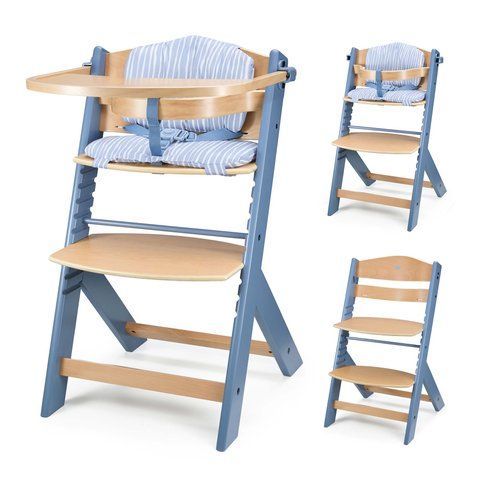 Стульчик для кормления с подушкой Kinderkraft Enock Nordic Breeze (KHENOC00NOR0000)