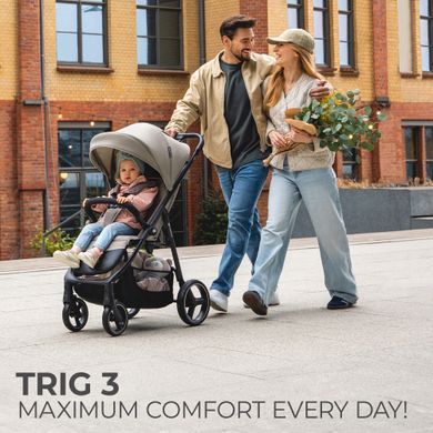 Прогулянкова коляска Kinderkraft Trig 3 Granite Grey (KSTRIG03GRY0000)