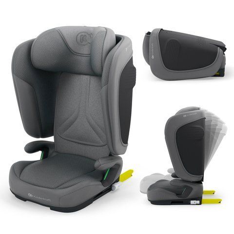 Автокресло Kinderkraft Unity 2 i-Size Grey (KCUNIT02GRY0000)