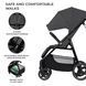 Прогулянкова коляска Kinderkraft Trig 3 Granite Grey (KSTRIG03GRY0000)