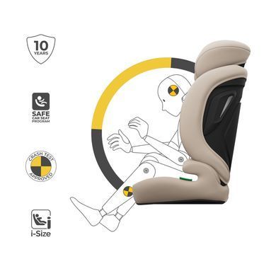 Автокресло Kinderkraft Comfort Up 2 Plus i-Size Beige (KCCOUP02BEGPL00)