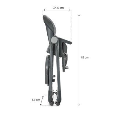 Стільчик для годування Kinderkraft Tulo Grey (KHTULO00GRY0000)
