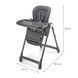 Стільчик для годування Kinderkraft Tulo Grey (KHTULO00GRY0000)