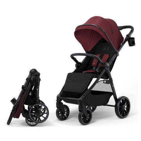 Прогулочная коляска Kinderkraft Grande 2 Burgundy (KSGRAN02BRG0000)
