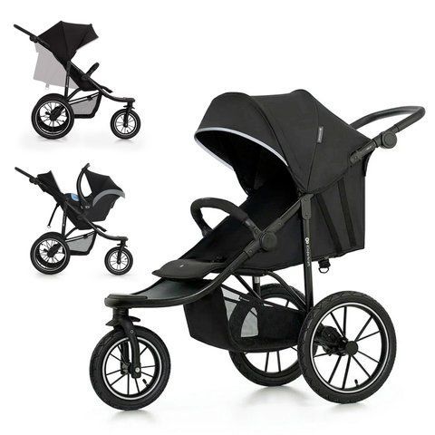 Прогулянкова коляска Kinderkraft Helsi 2 Black (KSHELS02BLK0000)