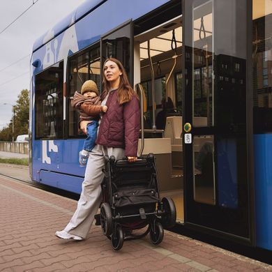 Прогулочная коляска Kinderkraft Grande 2 Grey (KSGRAN02GRY0000)