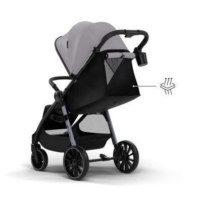 Прогулочная коляска Kinderkraft Grande 2 Grey (KSGRAN02GRY0000)