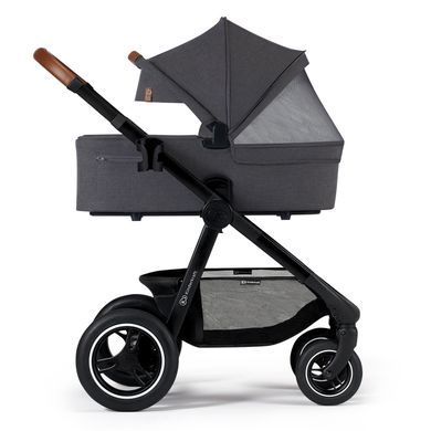 Універсальна коляска 2 в 1 Kinderkraft Everyday 2 Dark Gray Black Frame (KSEVER0BDGR20BS)