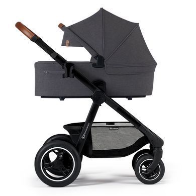 Універсальна коляска 2 в 1 Kinderkraft Everyday 2 Dark Gray Black Frame (KSEVER0BDGR20BS)