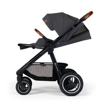 Універсальна коляска 2 в 1 Kinderkraft Everyday 2 Dark Gray Black Frame (KSEVER0BDGR20BS)