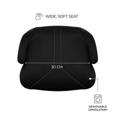 Автокрісло-бустер Kinderkraft i-Boost 2 Black (KCIBOO02BLK0000)
