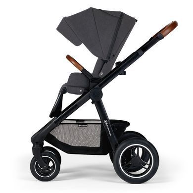 Універсальна коляска 2 в 1 Kinderkraft Everyday 2 Dark Gray Black Frame (KSEVER0BDGR20BS)