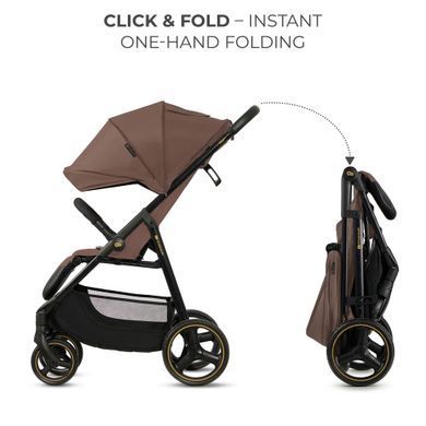 Прогулочная коляска Kinderkraft Trig 3 Brown (KSTRIG03BRW0000)