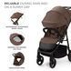 Прогулочная коляска Kinderkraft Trig 3 Brown (KSTRIG03BRW0000)