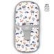 Шезлонг-качалка 5 в 1 Kinderkraft Unimo 2020 Stone Grey (KKBUNIOGRY000N)