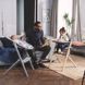 Стульчик для кормления Kinderkraft Igee Cloudy Grey (KHIGEE00GRY0000)