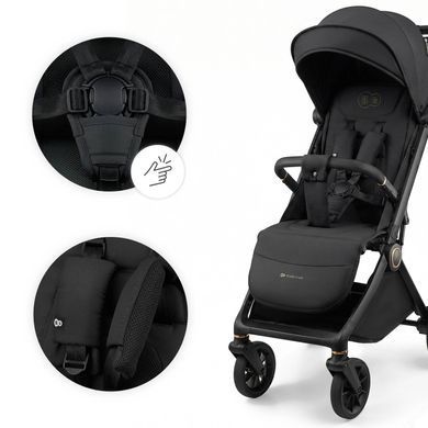Прогулянкова коляска Kinderkraft Dave Venezian Black (KSDAVE00BLK0000)