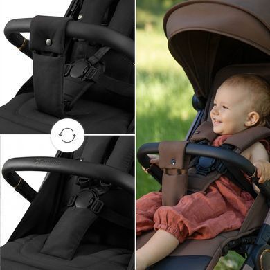Прогулянкова коляска Kinderkraft Dave Venezian Black (KSDAVE00BLK0000)