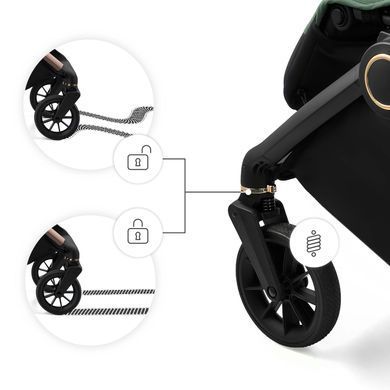 Прогулянкова коляска Kinderkraft Dave Venezian Black (KSDAVE00BLK0000)