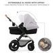Универсальная коляска 3 в 1 Kinderkraft Moov 2 Air Moonlight Grey (KSMOOV02GRY0000)