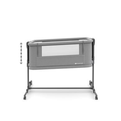 Приставная кроватка-люлька Kinderkraft Nestee Grow 2 Dark Grey (KLNEEGR2DGR0000)