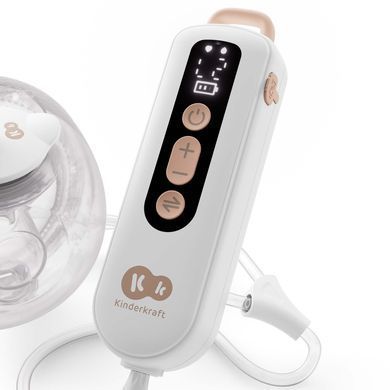Двойной электрический молокоотсос Kinderkraft GentleFlow Gold (KEGEFL00GLD0000)