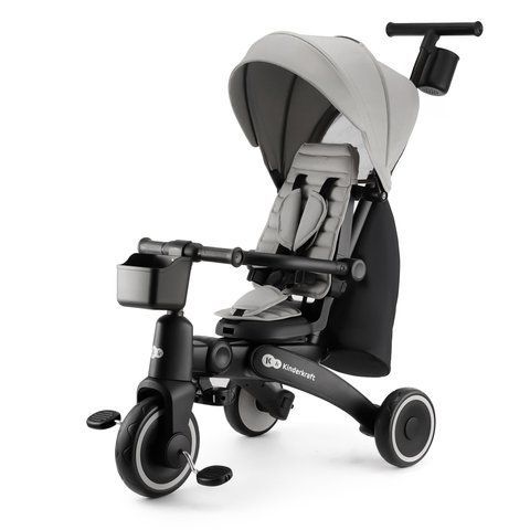 Трехколесный велосипед Kinderkraft Jazz 2 Grey (KRJAZZ02GRY0000)