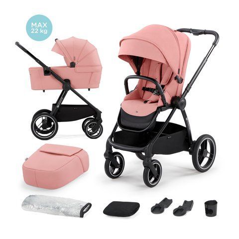 Універсальна коляска 2 в 1 Kinderkraft Nea Ash Pink (KSNEA000PNK2000)