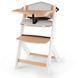 Стульчик для кормления с подушкой Kinderkraft Enock White Wood (KHENOC0PWHT0000)