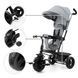 Трехколесный велосипед Kinderkraft Freeway 2 Grey (KRFRWA02GRY0000)