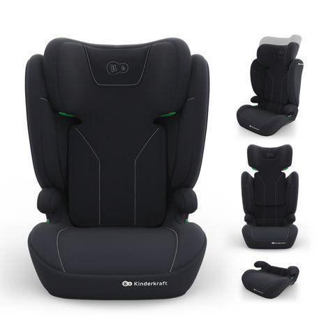 Автокресло Kinderkraft i-Spark 2 Plus i-Size Black (KCISPA02BLKPL00)
