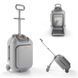 Дитячий чемодан-каталка Kinderkraft Cabby Grey (KACABB00GRY0000)