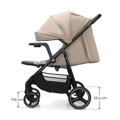 Прогулочная коляска Kinderkraft Trig 3 Tray Beige (KSTRIG03BEG000T)