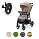Прогулочная коляска Kinderkraft Trig 3 Tray Beige (KSTRIG03BEG000T)