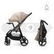 Прогулочная коляска Kinderkraft Trig 3 Tray Beige (KSTRIG03BEG000T)