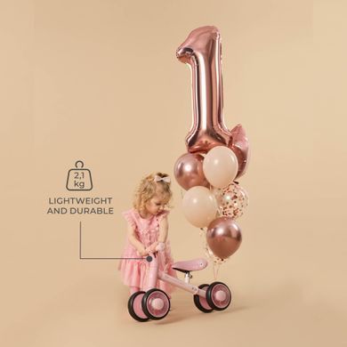 Каталка-біговел Kinderkraft Cutie Flash Pink (KRCUFL00PNK0000)