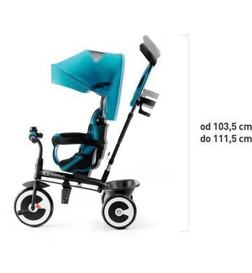 Трехколесный велосипед Kinderkraft Aston Turquoise (KKRASTOTRQ0000)
